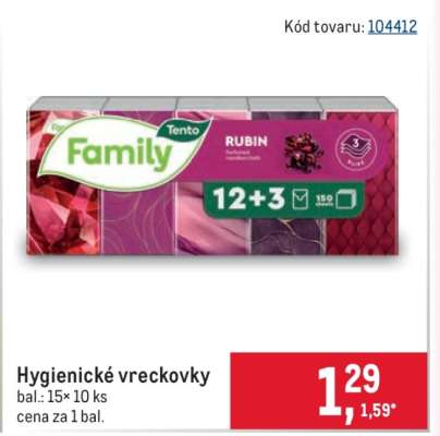 Hygienické vreckovky