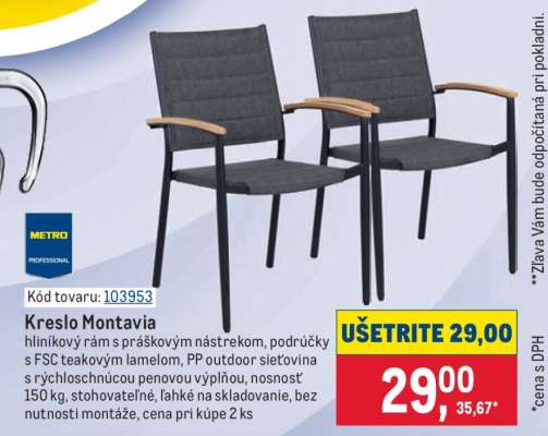 Kreslo Montavia