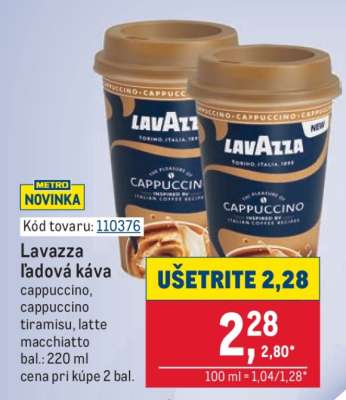 Lavazza ľadová káva