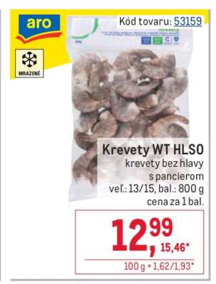 Krevety WT HLSO