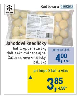 Jahodové knedličky