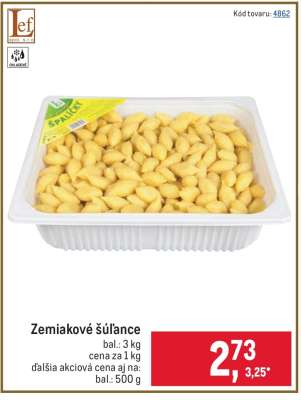 Zemiakové šúľance