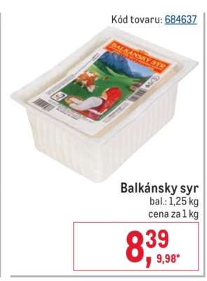 Balkánsky syr