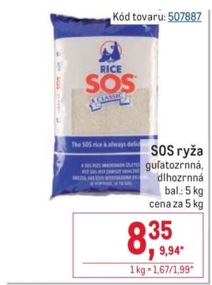 SOS ryža