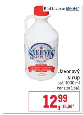 Javorový sirup
