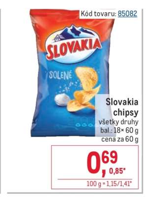 Slovakia chipsy