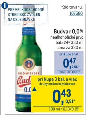 Budvar 0,0 %