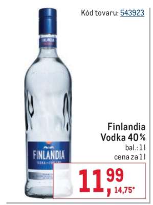 Finlandia Vodka 40 %
