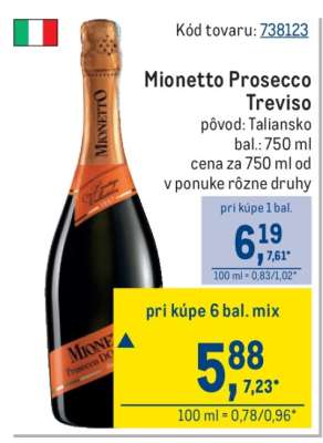 Mionetto Prosecco Treviso