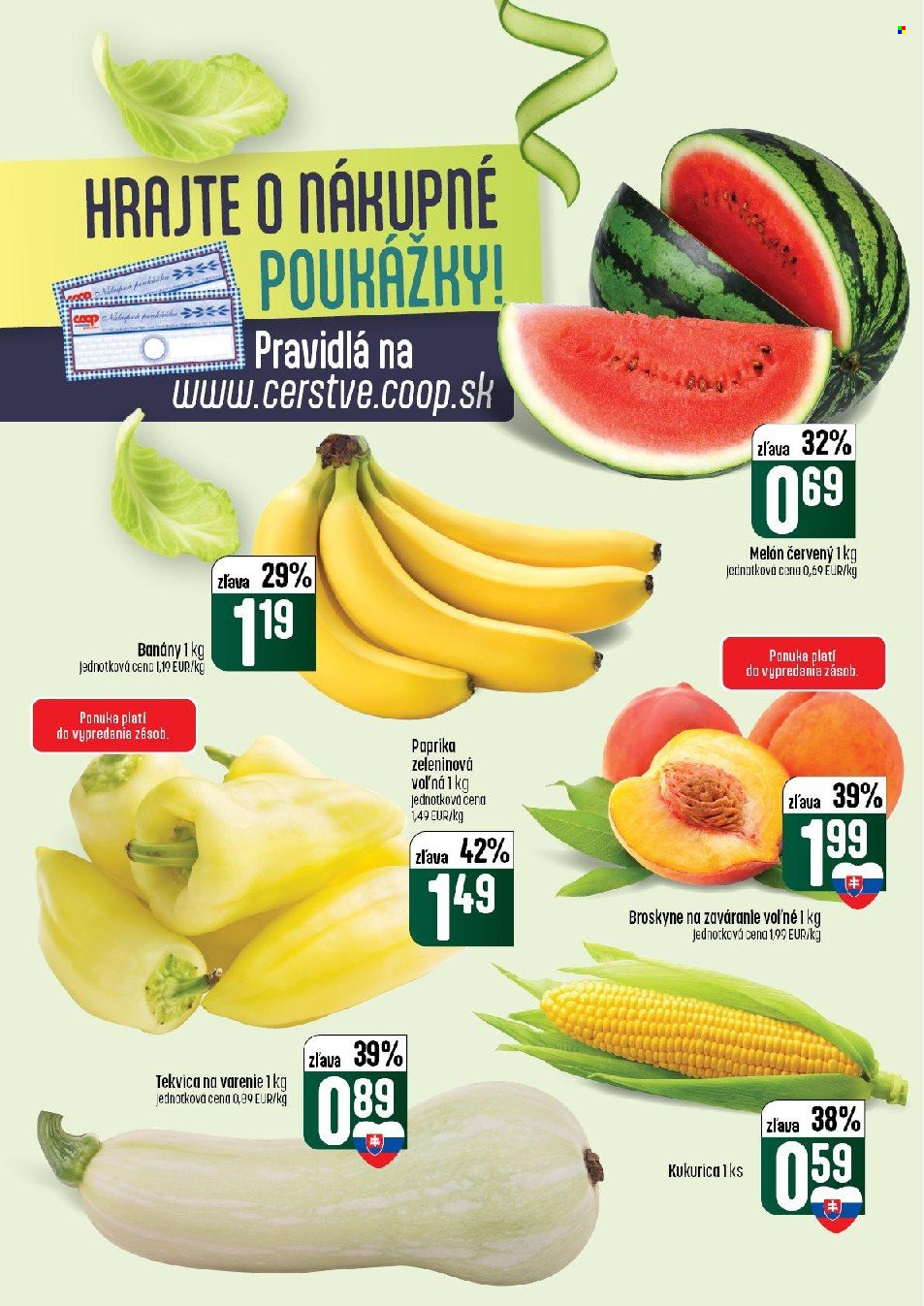 Leták COOP Jednota - 13.8.2026 - 19.8.2026. Strana 6