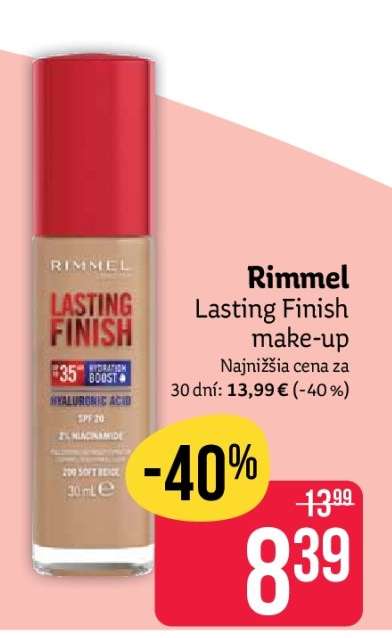 Rimmel Lasting Finish make-up