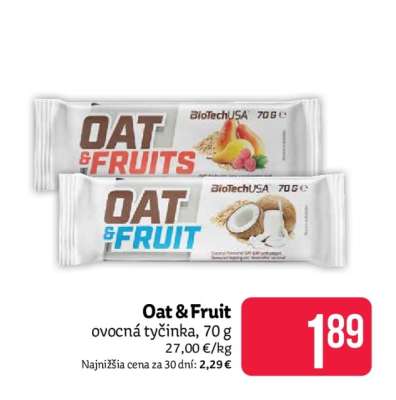 Oat & Fruit