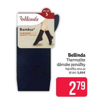 Bellinda Thermolite dámske ponožky
