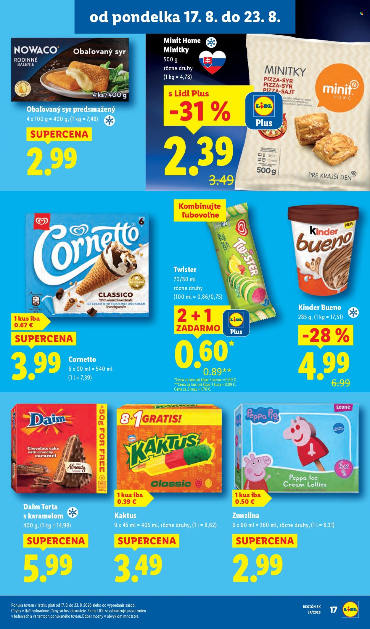 Leták Lidl - 17.8.2026 - 23.8.2026. Strana 21