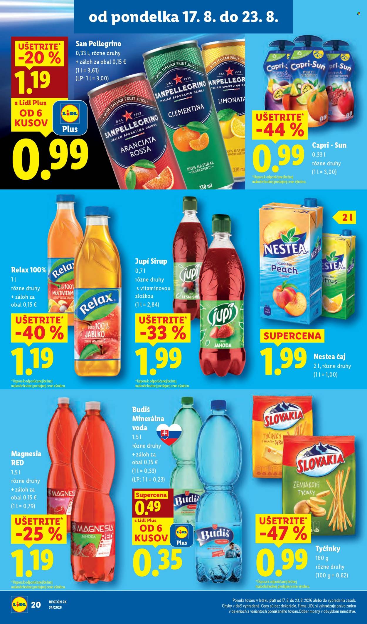 Leták Lidl - 17.8.2026 - 23.8.2026. Strana 24