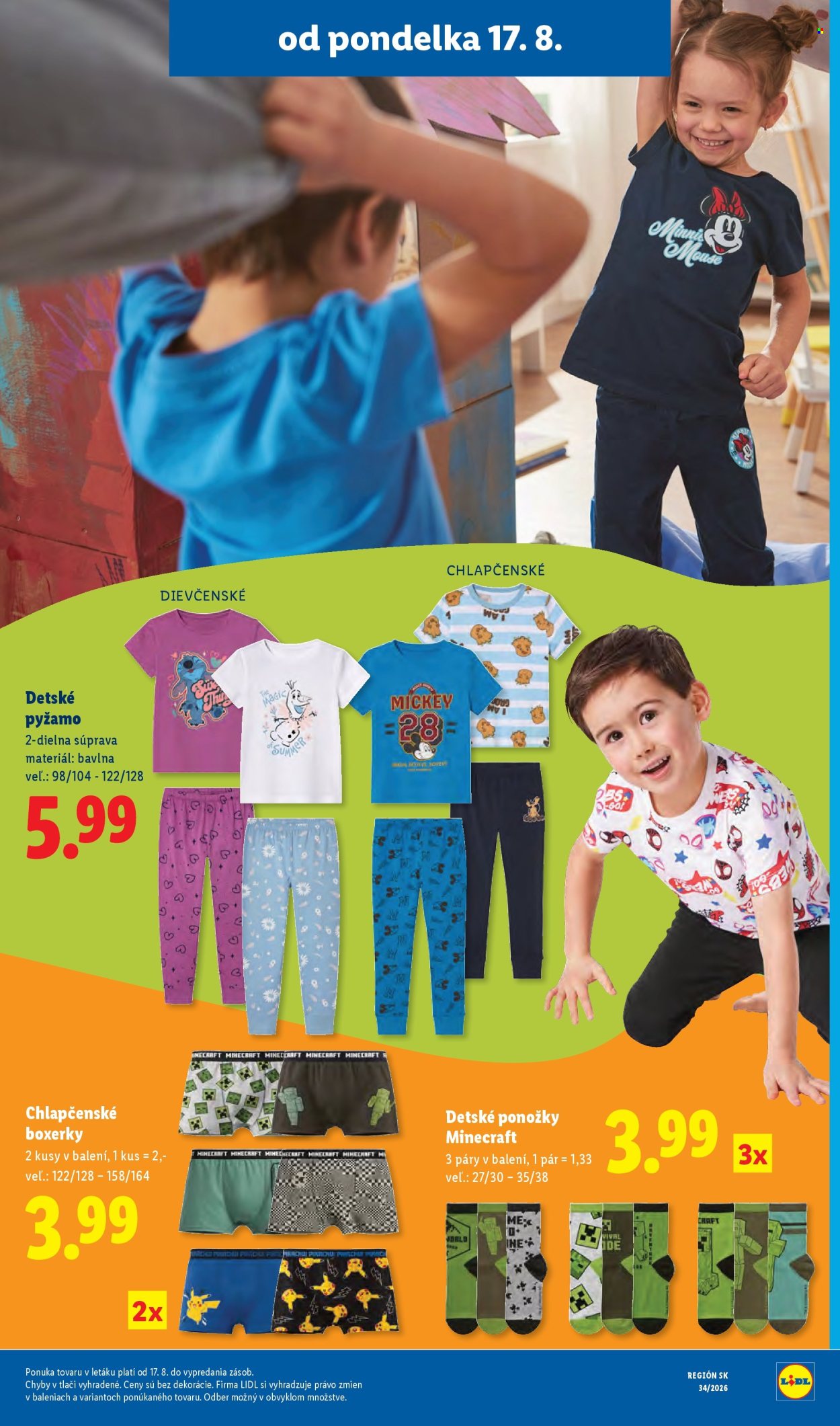 Leták Lidl - 17.8.2026 - 23.8.2026. Strana 60