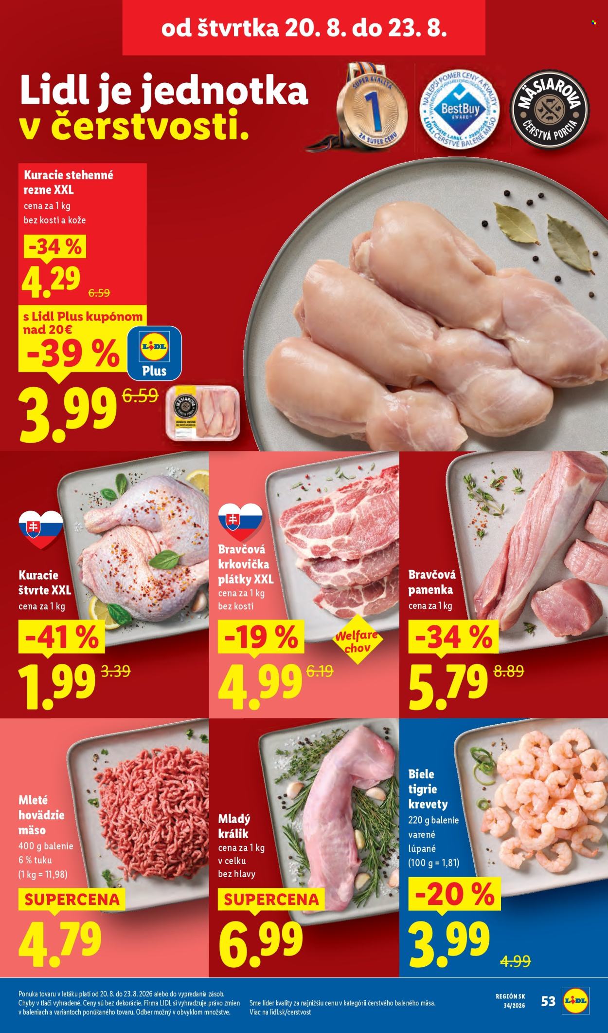 Leták Lidl - 17.8.2026 - 23.8.2026. Strana 67