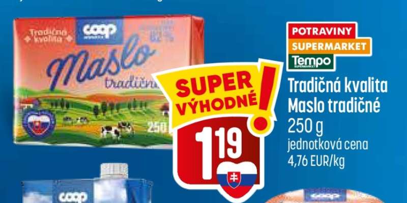 Maslo tradičné