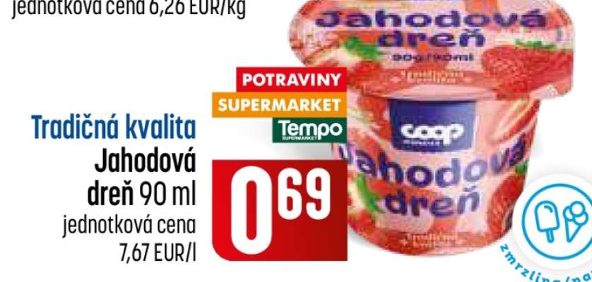 Jahodová dreň 90 ml