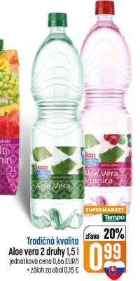 Aloe vera 2 druhy