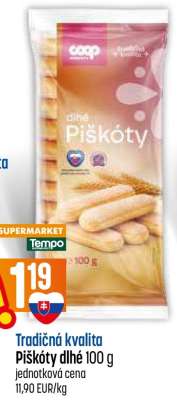 Piškóty dlhé 100 g
