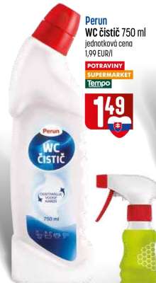 Perun WC čistič 750 ml