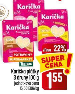 Karička plátky