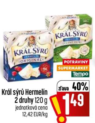 KRÁL SÝRŮ Hermelín
