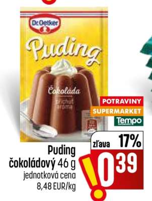 Puding čokoládový 46 g