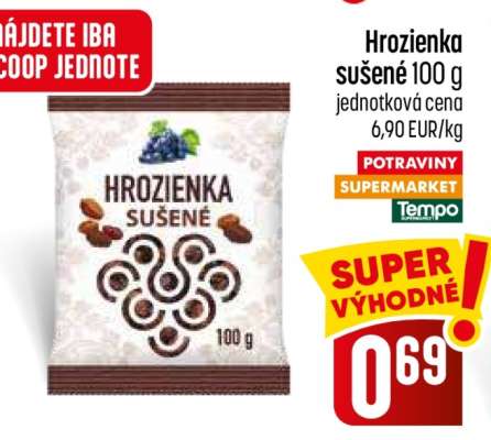Hrozienka sušené 100 g