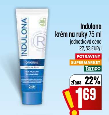 Indulona krém na ruky 75 ml