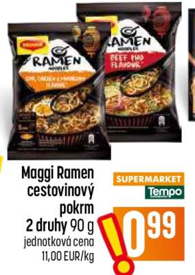 Maggi Ramen cestovinový pokrm