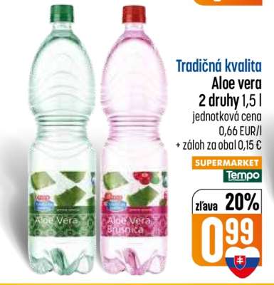 Aloe vera 2 druhy