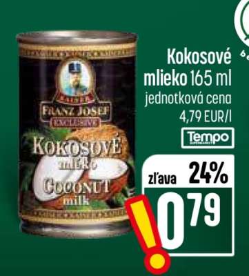 Kokosové mlieko 165 ml