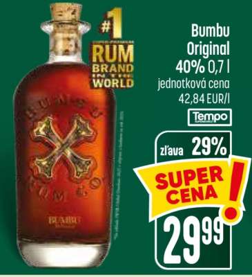 Bumbu Original 40% 0,7l