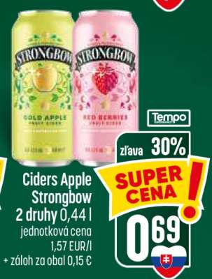 Ciders Apple Strongbow