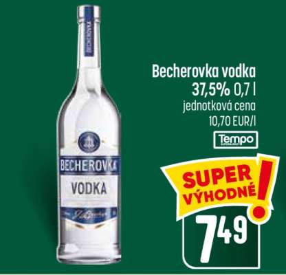 Becherovka vodka