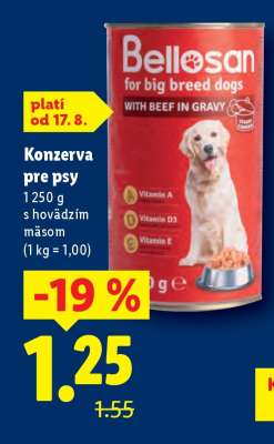 Konzerva pre psy
