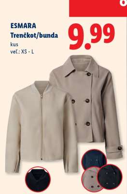 ESMARA Trenčkot/bunda