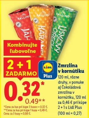 Zmrzlina v kornútiku