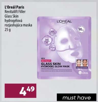 L'Oréal Paris Revitalift Filler Glass Skin