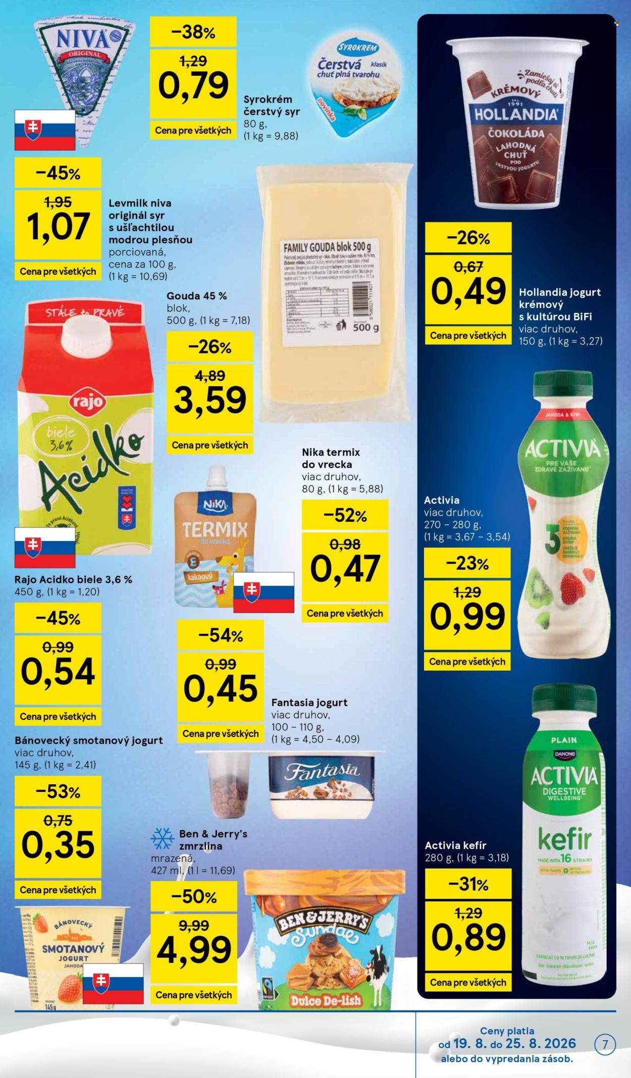 Leták TESCO - 19.8.2026 - 25.8.2026. Strana 7