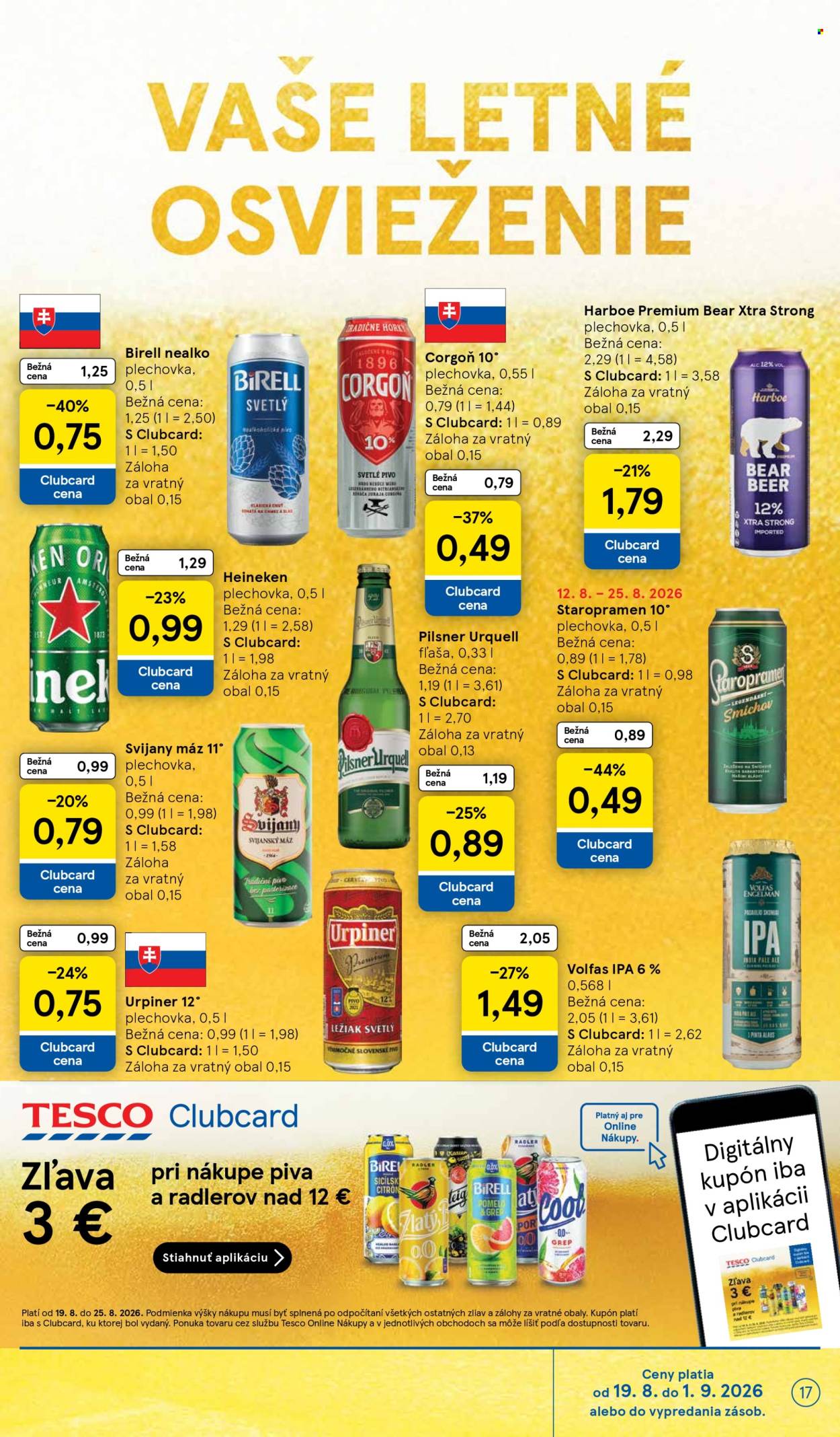 Leták TESCO - 19.8.2026 - 25.8.2026. Strana 17