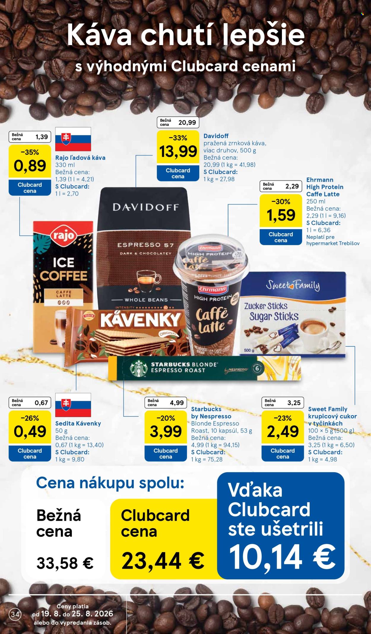 Leták TESCO - 19.8.2026 - 25.8.2026. Strana 34