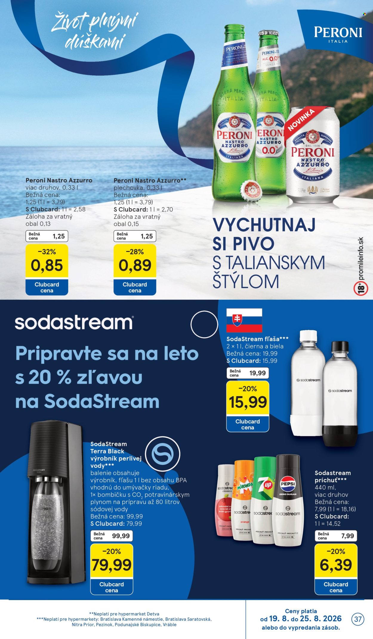 Leták TESCO - 19.8.2026 - 25.8.2026. Strana 37