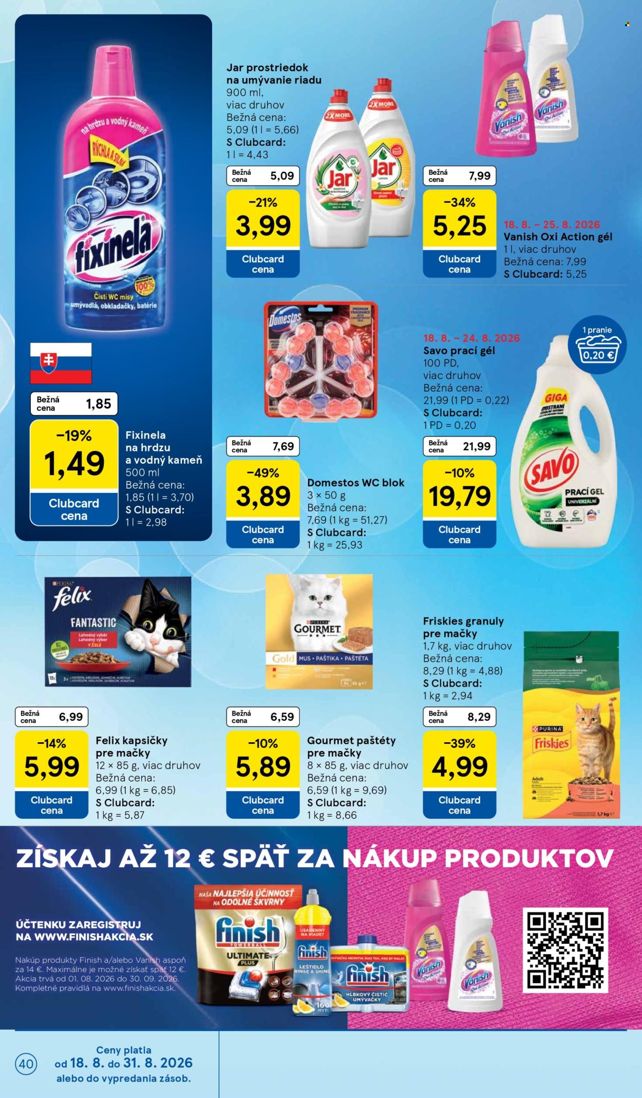 Leták TESCO - 19.8.2026 - 25.8.2026. Strana 40