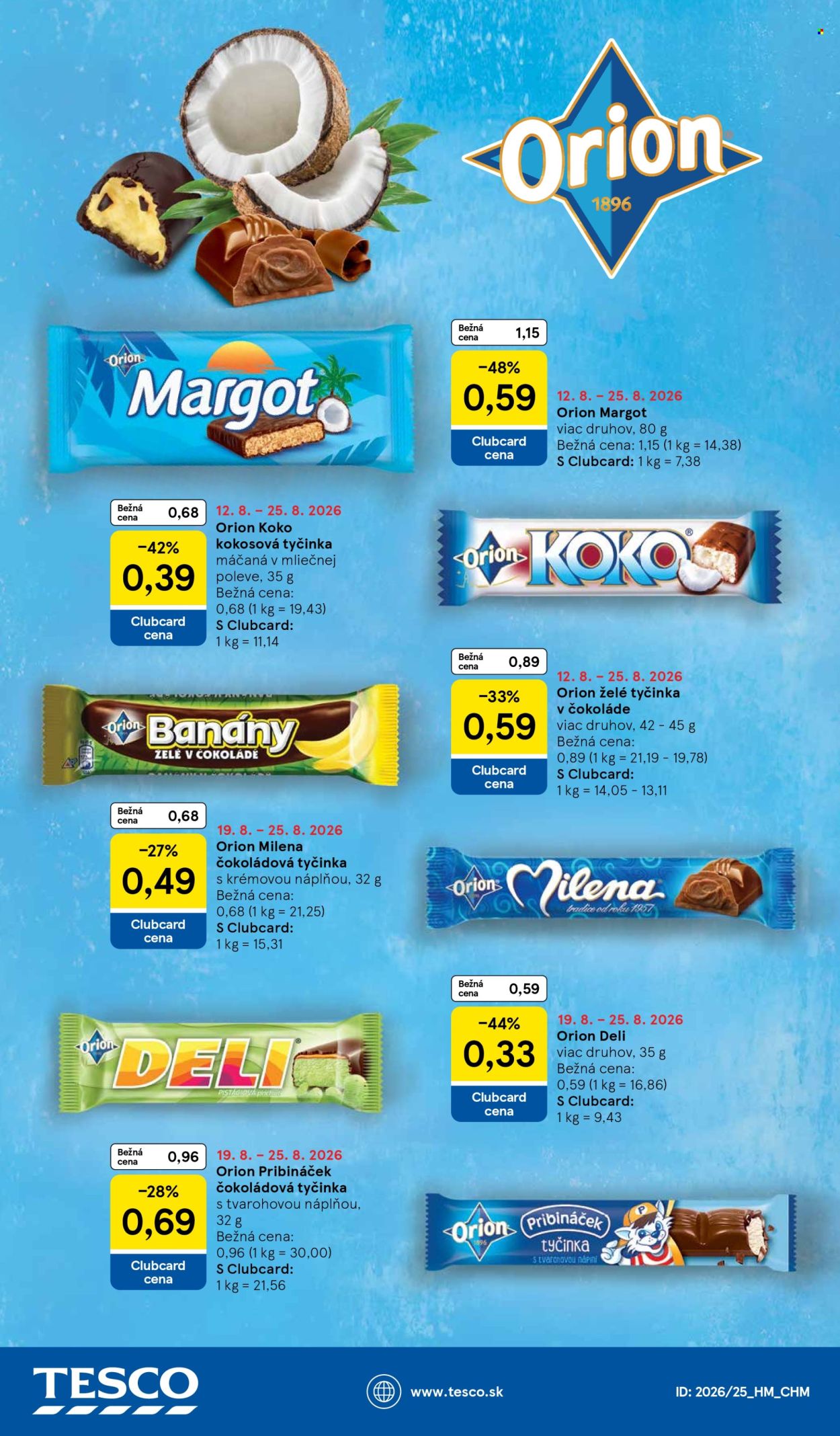 Leták TESCO - 19.8.2026 - 25.8.2026. Strana 50
