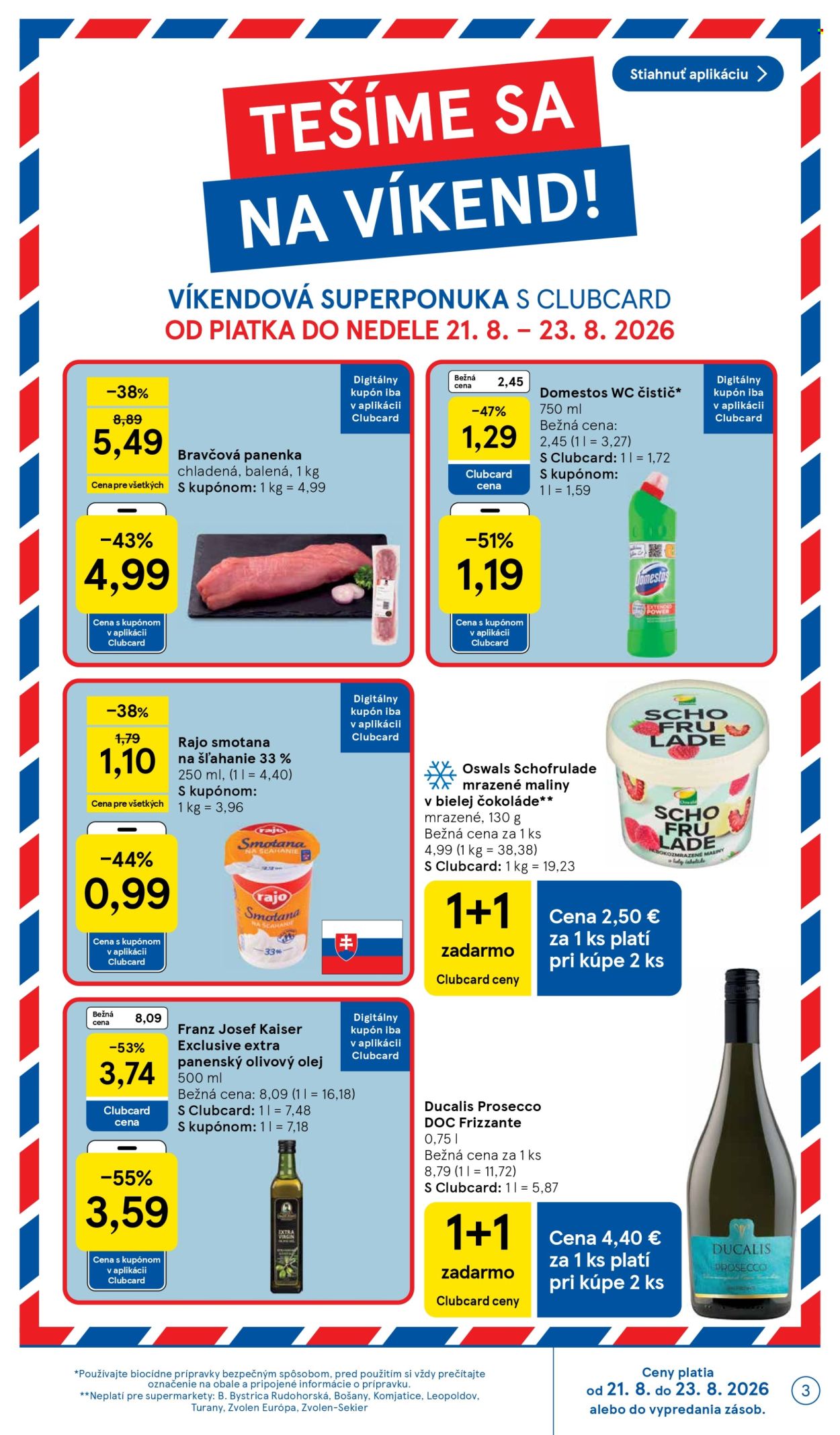 Leták TESCO supermarket - 19.8.2026 - 25.8.2026. Strana 3
