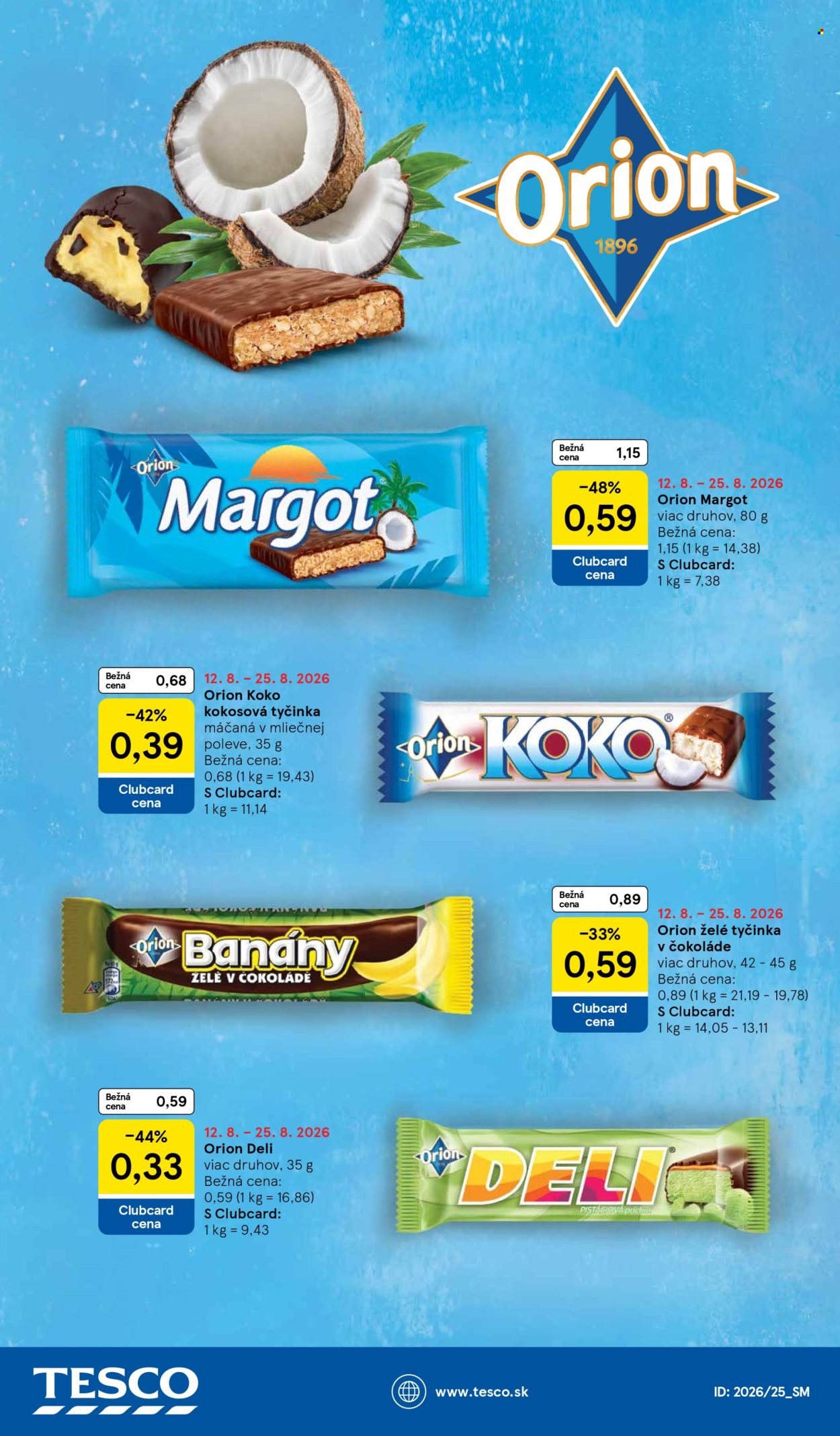 Leták TESCO supermarket - 19.8.2026 - 25.8.2026. Strana 30