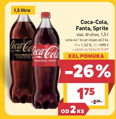 Coca-Cola, Fanta, Sprite